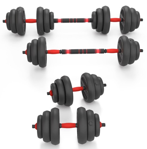 SGN120 PRO SET 6W1 ZESTAW CIĘŻARÓW 20KG HMS