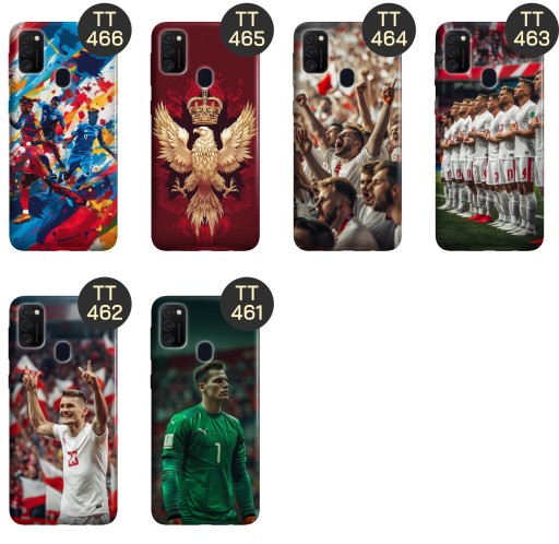 ETUI DO SAMSUNG GALAXY M21 WZORY EURO 2024 PIŁKARSKIE SPORTOWE OBUDOWA CASE