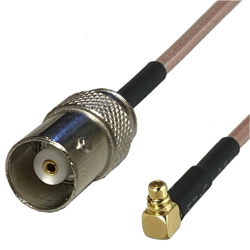 Пигтейл MMCX — розетка BNC RG316 20см
