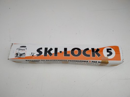 БАГАЖНИК ДЛЯ ЛЫЖ НА КРЫШЕ AMOS SKI LOCK 5