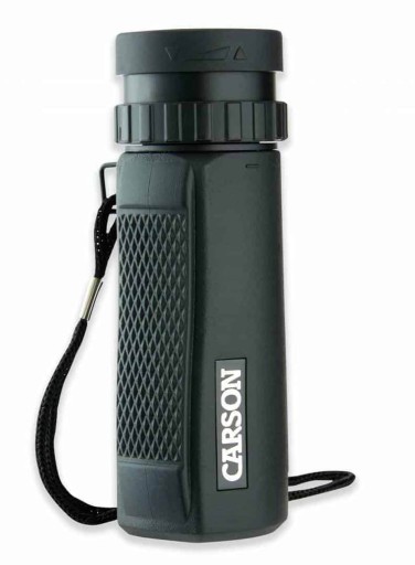 Водонепроницаемый монокулярный бинокль Carson BlackWave 10x25 мм