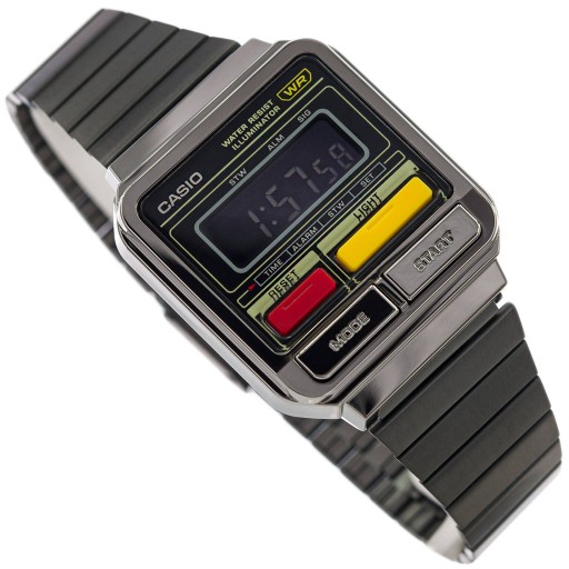 РЕТРО ЧАСЫ CASIO A120WEGG-1BEF НА БРАСЛЕТЕ