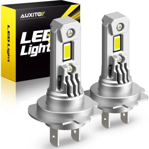 AUXITO 2 шт. Turbo H7 светодиодный Canbus без головки ошибок