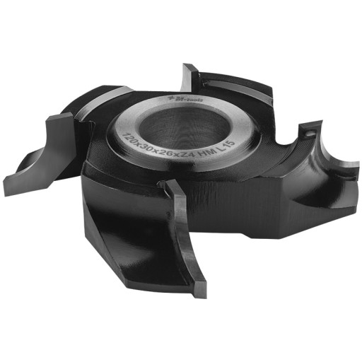 ФРЕЗА ЧЕТВЕРТЬ КРУГЛОЙ ВОгнутой 120X30XR12,5 Z4 HM ЛЕВАЯ