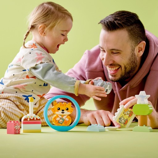 Блоки DUPLO 10977 Мой первый щенок и котенок