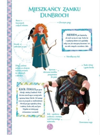 Книга Disney Pixar Мерида Отважная