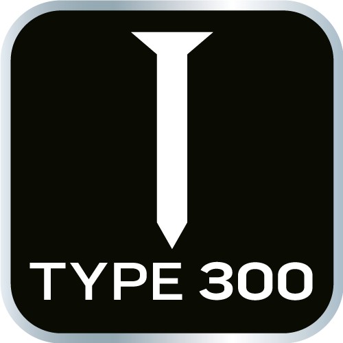Гвозди оцинкованные Тип 300, длина 35мм, 4000 шт.