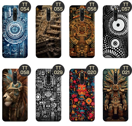 ЧЕХОЛ ДЛЯ XIAOMI REDMI 8 AZTEC PATTERNS AZTEC КРЫШКА ЧЕХОЛА AZTEC