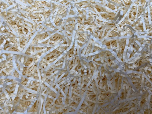WYPEŁNIACZ PAPIEROWY wiórki eko - KOŚĆ SŁONIOWA 1kg