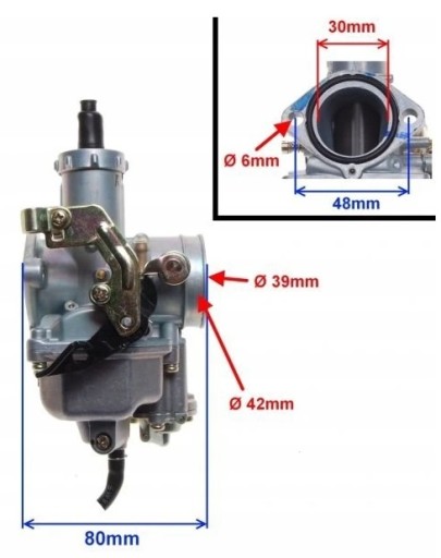 Shineray Bashan Linhai QUAD ATV 300 STE карбюратор