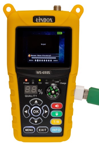 ОБЗОР СПУТНИКОВОГО МЕТРА LINBOX WS-6935 DVB-S2