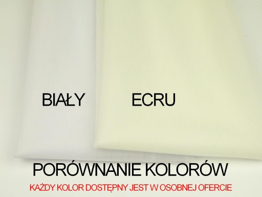 WELON ŚLUBNY 300 cm gęsty jednowarstwowy klasyczny na grzebyku - ECRU