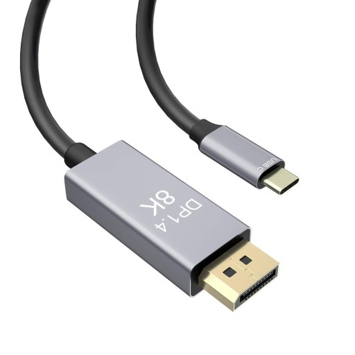 Кабель USB C — Displayport DP 1.4 8K 4K 240 Гц Mac