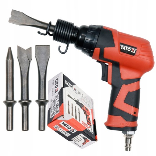 YATO AIR HAMMER, ударный резак, 4 ЛЕЗВИЯ