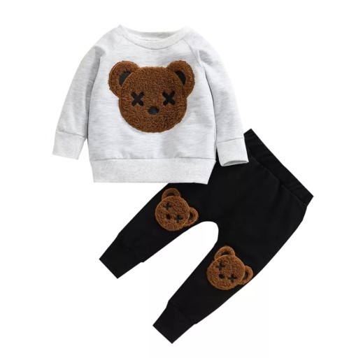 Модный комплект из спортивного костюма, брюк, свитшота BEAR 98 104