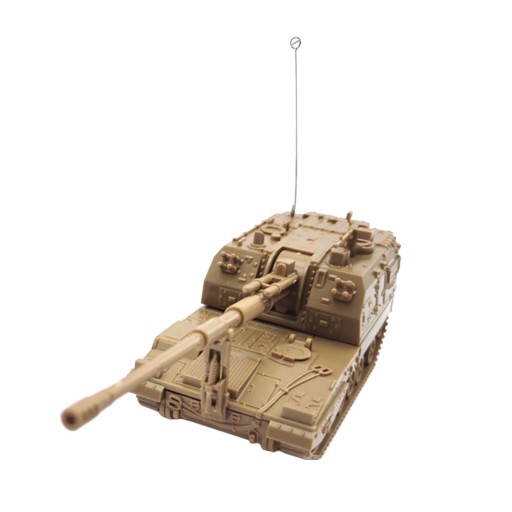 Model czołgu 4D w skali 1:72 Gąsienicowy rydwan gąsienicowy dla dorosłych PLZ05 Żółty