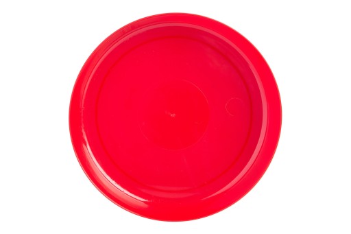 DONICZKA PLASTIKOWA Z PODSTAWKĄ DONICA OSŁONKA KWIATY 14cm CZERWONA KADAX