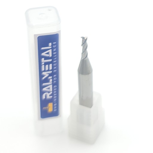 Фреза для АЛЮМИНИЯ VHM 2 полотна 1 x 4D x 50 45 HRC