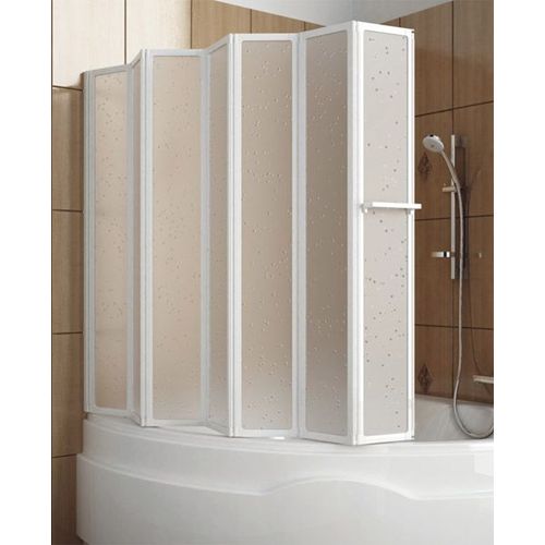Белый нижний уплотнитель экрана MODERN AQUAFORM
