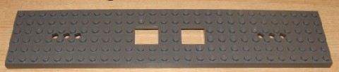 Lego 92339 Шасси с мелким полом c. серый/темно-голубовато-серый 1 шт. N
