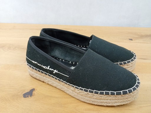 Armani Exchange Espadrilles, espadryle na platformie, rozmiar 39