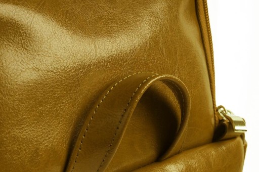 КОЖАНАЯ СУМКА SOLOME CAMEL