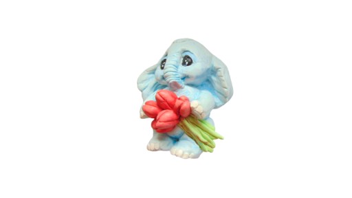 СИЛИКОНОВАЯ ФОРМА ДЛЯ СВЕЧЕЙ СВЕЧА МЫЛО МЫЛО СЛОН ELEPHANT CAST
