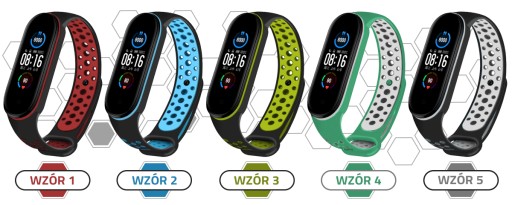 РЕМЕНЬ ДЛЯ XIAOMI MI BAND 5/6 — МНОГО ЦВЕТОВ