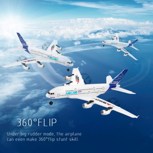 Модель самолета Wltoys XK A120 Airbus A380 3CH EPP