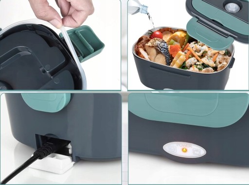 ЭЛЕКТРИЧЕСКИЙ ОБОГРЕВАТЕЛЬ ДЛЯ ОБЕДОВ 230 12/24 В Lunch Box для ГРУЗОВИКА
