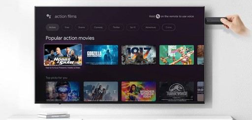 ODTWARZACZ MULTIMEDIALNY PRZYSTAWKA SMART STICK MECOOL KD3 GOOGLE TV 4K