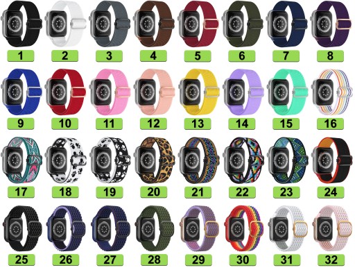 РЕМЕНЬ ДЛЯ Apple WATCH 1 2 3 4 5 6 7 8 9 SE 38MM 40MM 41MM НА ВЫБОР 32 ЦВЕТА |