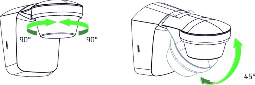 theLuxa S360 WH Датчик движения THEBEN белый