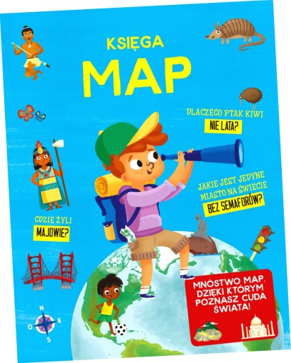 Wielka księga map praca zbiorowa twarda Olesiejuk Sp. z o.o.