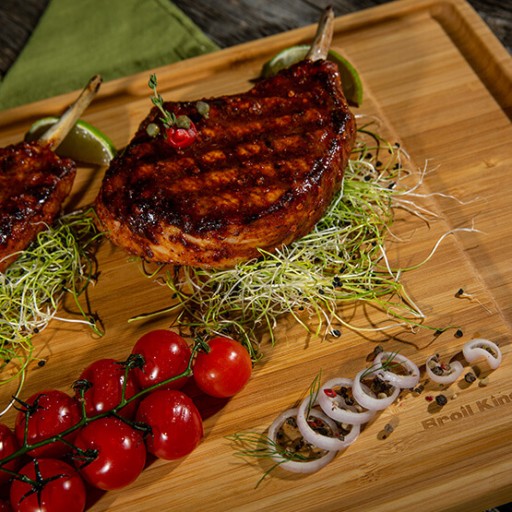 Гриль Broil King SOLID РАЗДЕЛОЧНАЯ ДОСКА IMPERIAL BAMBOO с пазами (68429)
