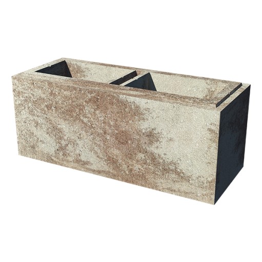 Блоки заборные JONIEC ROMA HORIZON 500x200x200 ЯНТАРЬ