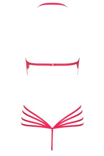 Seksowne Body z Delikatnej Koronki na Fiszbinach S/M Denver Teddy Cherry