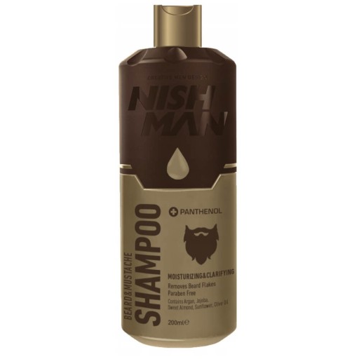 Nishman BEARD SHAMPOO шампунь для бороды 200мл