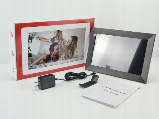 Цифровая фоторамка HDeye с Wi-Fi, 16 ГБ, 10,1 дюйма, сенсорный экран IPS, 1280 x 800 пикселей
