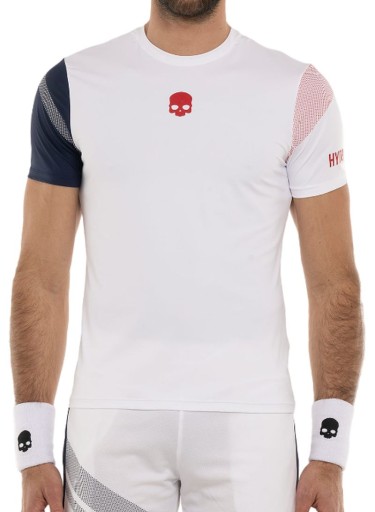 Hydrogen Sport Stripes Tech T-shirt - Теннисная футболка с небольшим дефектом