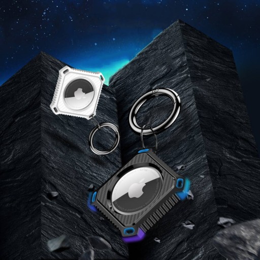 Чехол CARBON ARMOR с брелком ДЛЯ APPLE AIRTAG