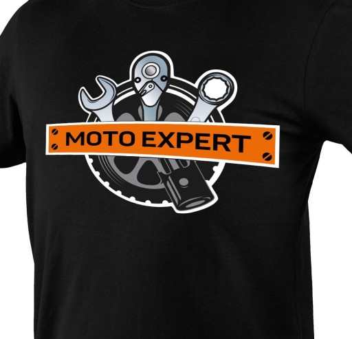 NEO T-shirt z nadrukiem , MOTO Expert, rozmiar XL