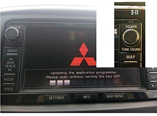 MITSUBISHI KARTA MAPA 2023 ASX LANCER OUTLANDER
