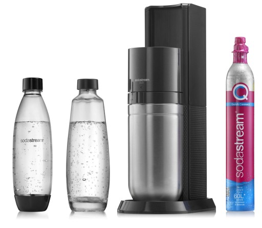САТУРАТОР SODASTREAM DUO ЧЕРНЫЙ НАБОР 2 БУТЫЛКИ