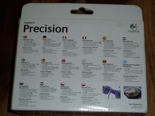 ДЖОЙСТИК/ГЕЙМПАД РЕТРО ПК — LOGITECH PRECISION BOX — USB —