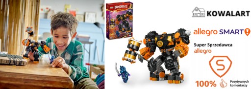 LEGO NINJAGO 71806 ПОДАРОЧНЫЙ НАБОР МЕХА «ЭЛЕМЕНТ ЗЕМЛИ КОУЛА»