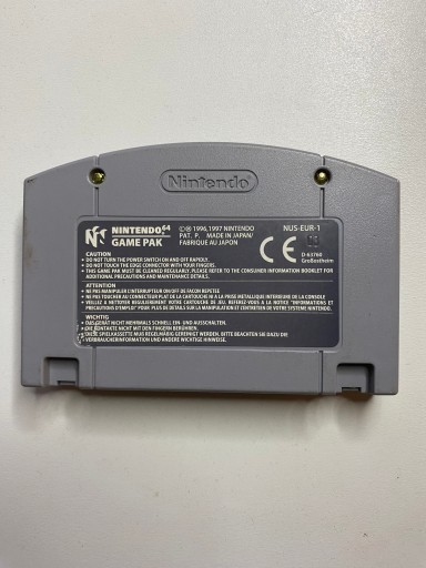 Игра HEXEN для Nintendo 64 — англичанин
