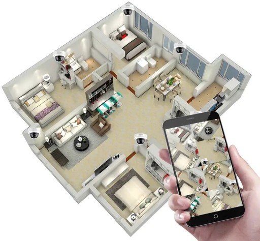 НАРУЖНАЯ IP-КАМЕРА МОНИТОРИНГА WiFi 5Mpx HD TUYA