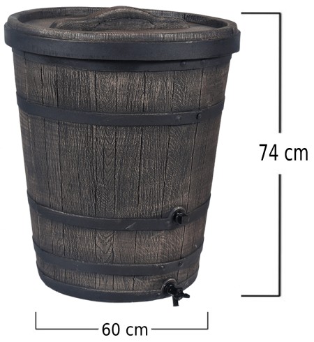 Zbiornik na deszczówkę beczka RAIN CONICAL 130l