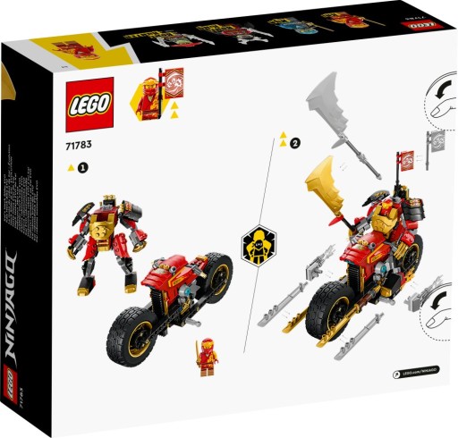 LEGO NINJAGO Механический гонщик Кайя ЭВО 71783